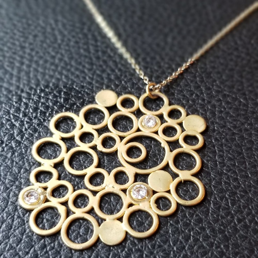 geometric necklace